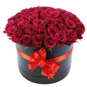 Aranjament floral 51 Red Roses Florarie Targoviste Livrare Flori Targoviste