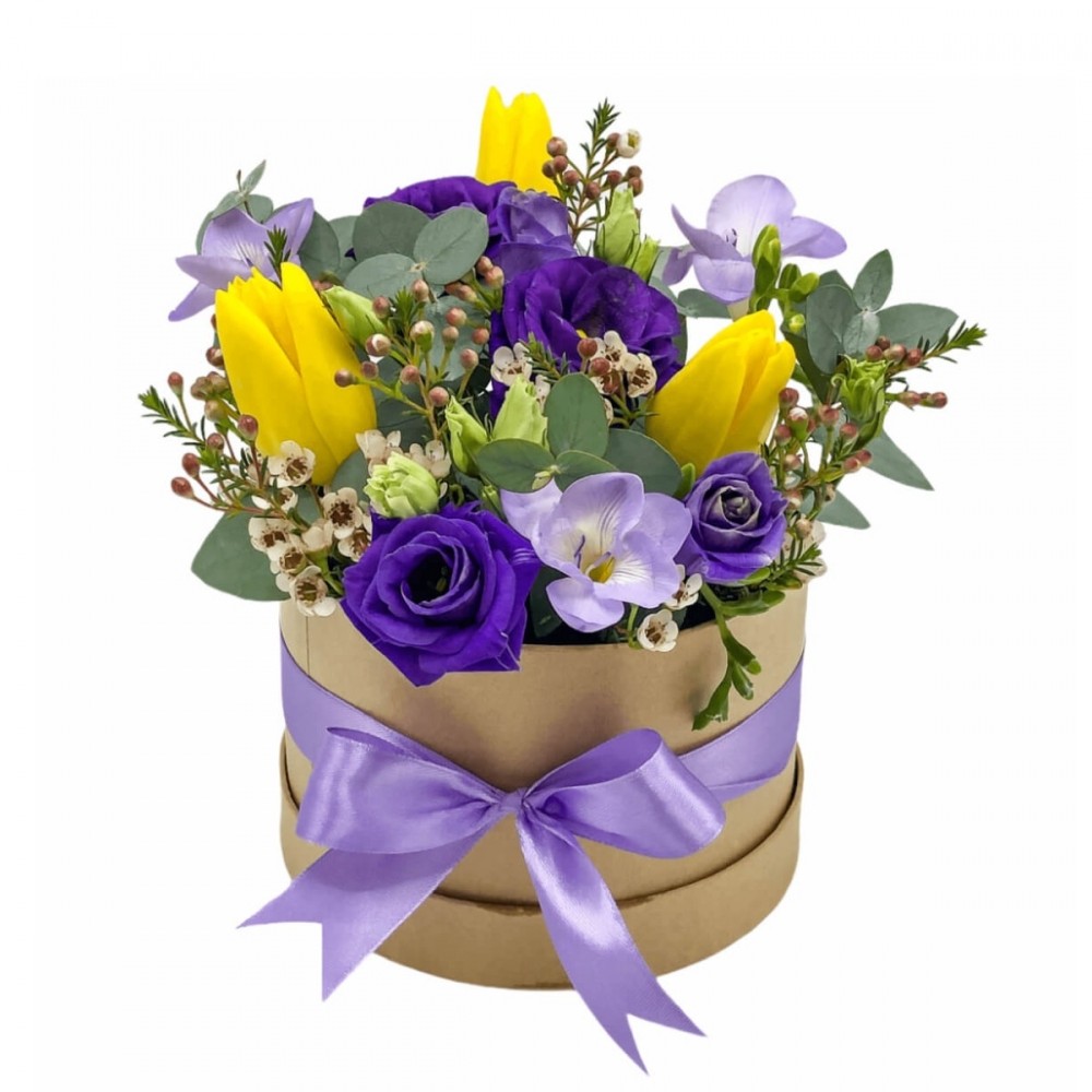 Aranjament floral Zambet de Primavara Florarie Targoviste Livrare Flori Targoviste