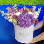 Aranjament floral Purple Hydrangea