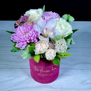 Aranjament floral Delicate Pink Florarie Targoviste Livrare Flori Targoviste